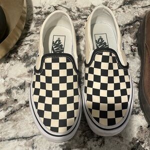 Checkered Vans